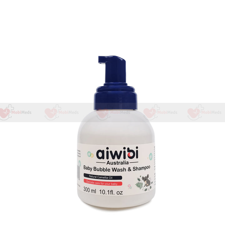 Aiwibi Baby Bubble wash and Shampoo 300Ml