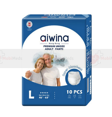 Aiwina Hongkong brand Premium disposable adult pants L 10 pcs