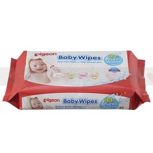 BABY WIPES 99% WATER ( PIGEON )