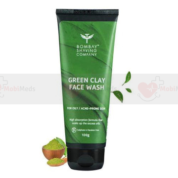 Bombay Shaving Green Clay Face Wash 100gm