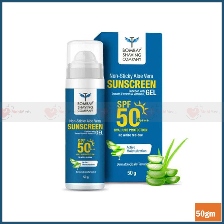 Bombay Shaving Non-Sticky Aloe Vera Sunscreen 50g
