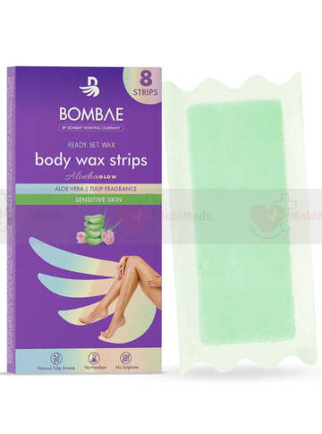 Bombay Shaving Women Full Body Wax Strips For Sensitive Skin