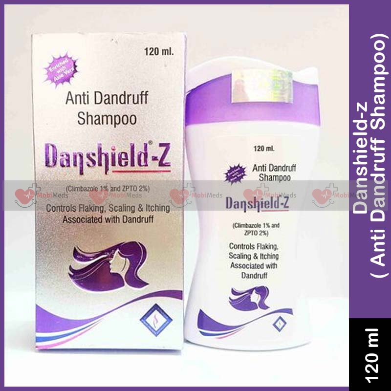Danshield-z 120 ml ( Anti Dandruff Shampoo)