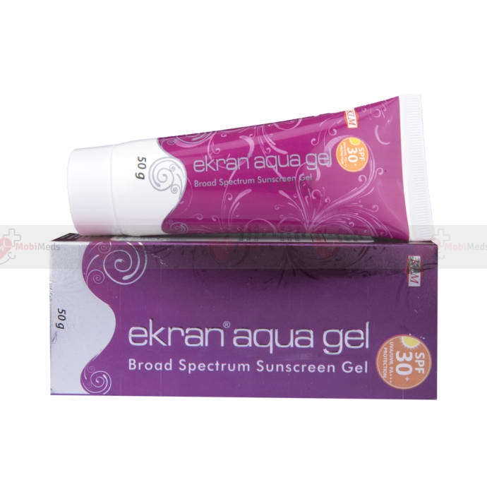 Ekran Aqua Gel Sunscreen, Spf 30, 50G