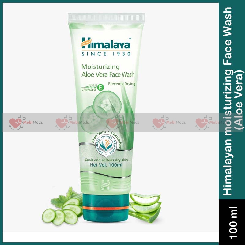Himalayan moisturizing Face Wash 100 ml (Aloe Vera)