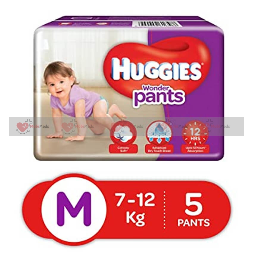  Huggies Wonder Pants Medium (7-12 kg) 5 pants 