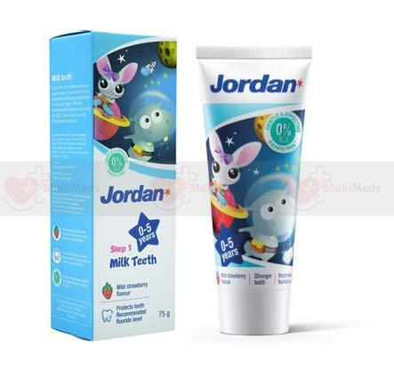 Jordan Tooth Paste (Milk Teeth) For Kids- 75gm