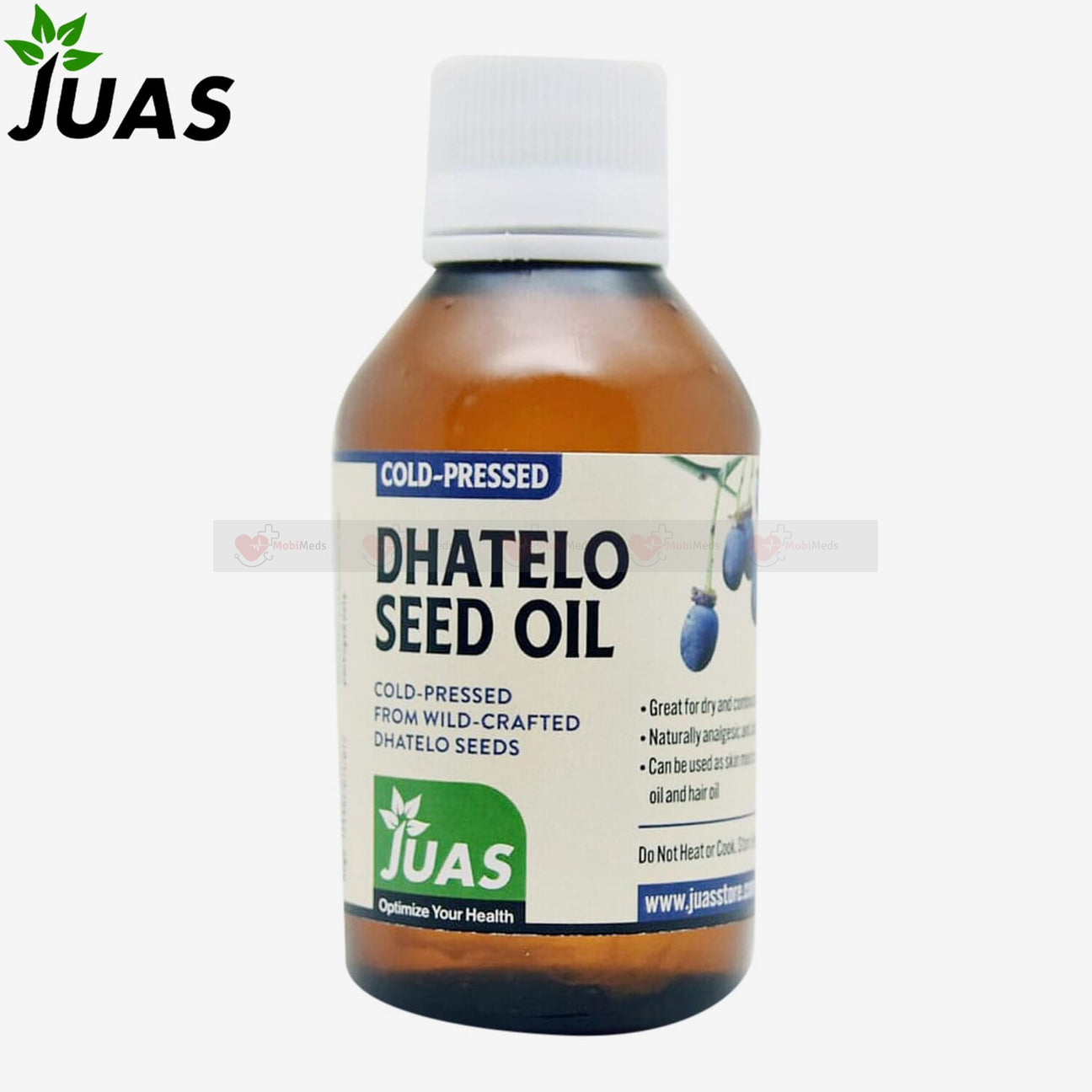 JUAS Dhatelo Seed Oil - Cold-pressed 120ml