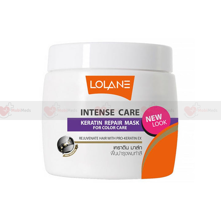Lolane Intense Care Keratin Repair Mask For Color Care 200G