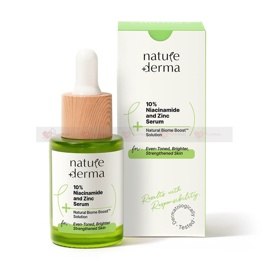 Nature Derma 10% Niacinamide and Zinc Serum, 30ml