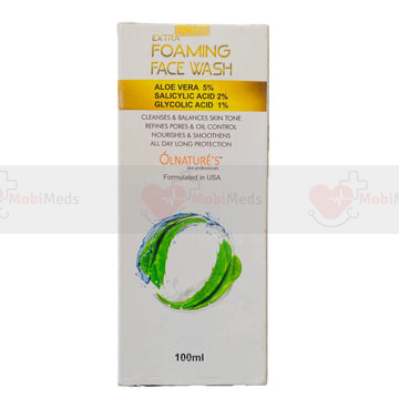 Olnatures Extra Foaming Face Wash 100ml