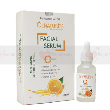 Olnatures Vitamin C Facial Serum, 30ml