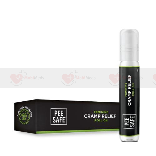Pee Safe Feminine Cramp Relief Roll On for Period Pain - 10ml
