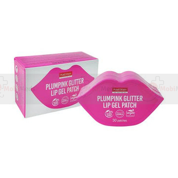 Purederm Plumpink Glitter Lip Gel Patch