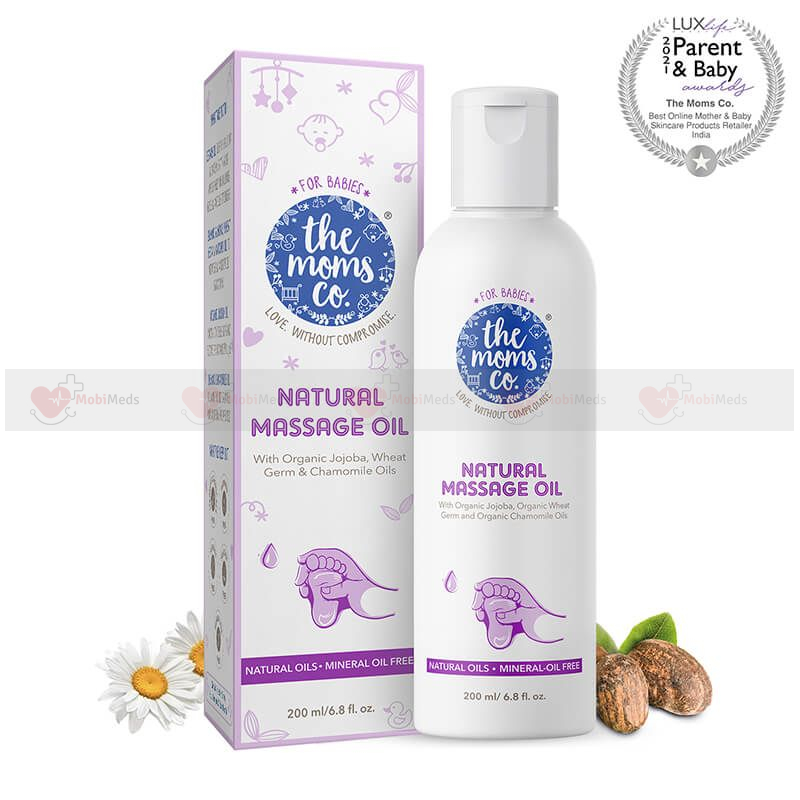 The Moms Co. Natural Baby Massage Oil - 200ml