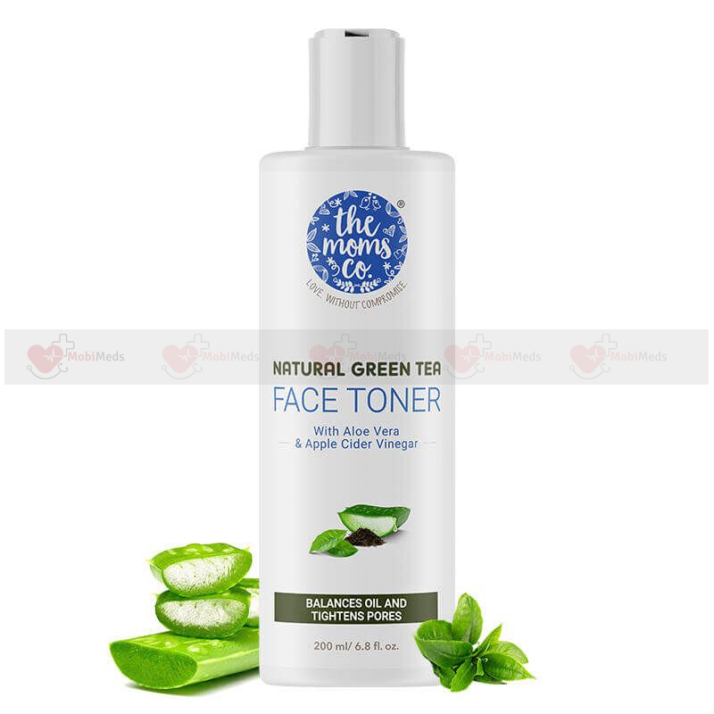 The Moms Co. Natural Green Tea Face Toner (200 ML)
